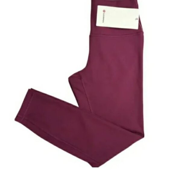 NWT lululemon Wunder Train HR Tight 28" Deep Luxe - Picture 4 of 4